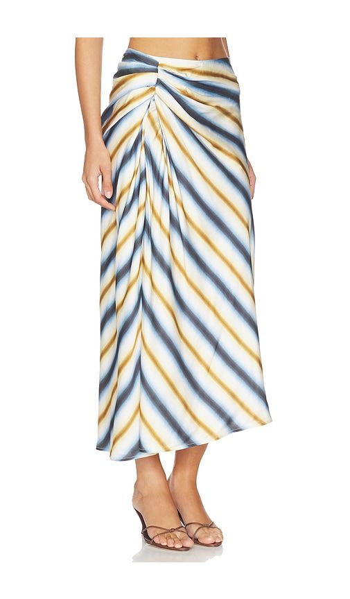 Jean Skirt in Navy,Brown. - size 10 (also in 2, 4, 8) - A.L.C. - Modalova
