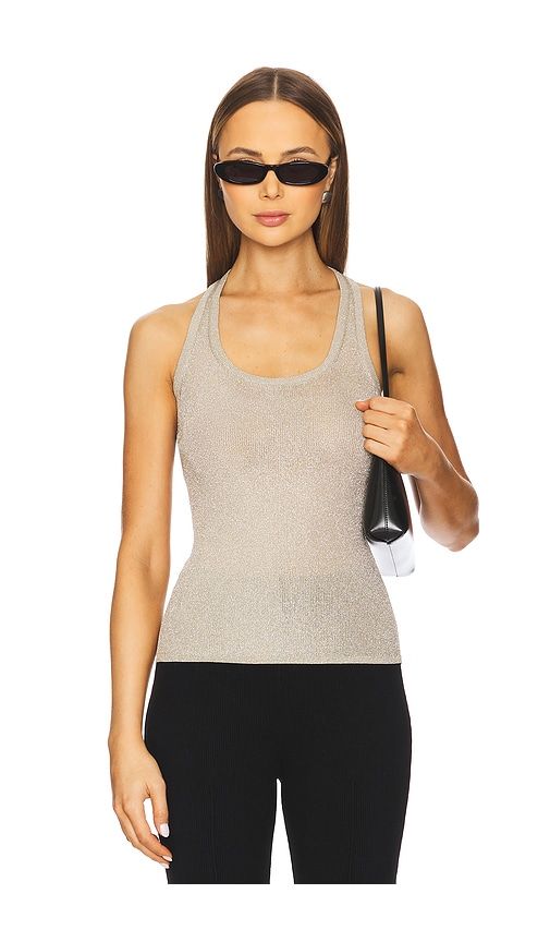 Iris Top in Metallic Neutral. - size L (also in M, XS) - A.L.C. - Modalova