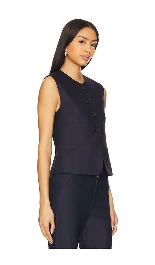 Georgie Vest in Navy. - size 10 (also in 8) - A.L.C. - Modalova