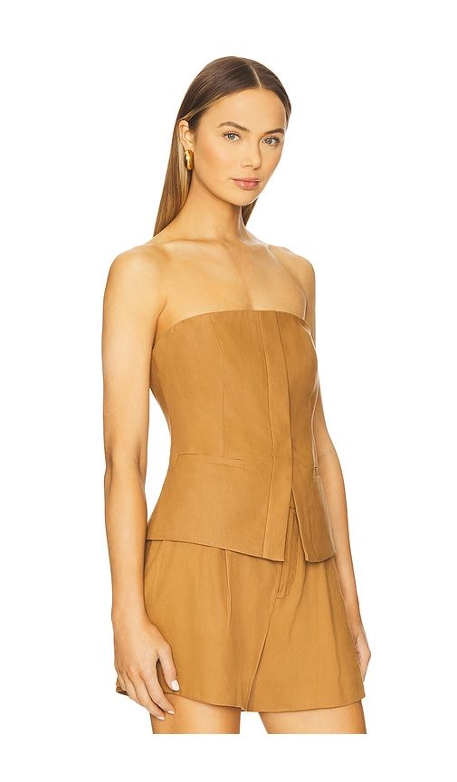 Renee Top in Tan. - size 6 (also in 8) - A.L.C. - Modalova