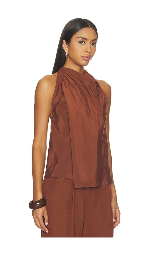 Ada Top in Brown. - size 0 (also in 10, 2, 4, 6, 8) - A.L.C. - Modalova