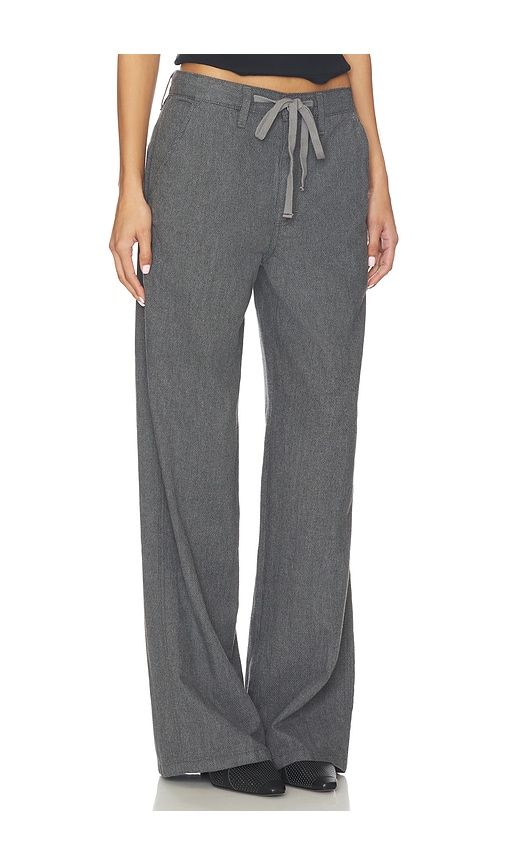 Nora Pant in Grey. - size S (also in XS) - AMO Denim - Modalova