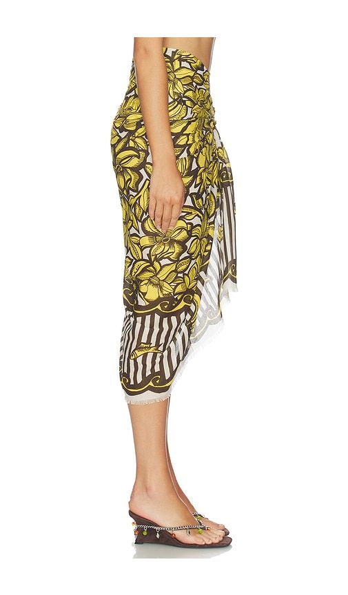 Mona Cotton Pareo in Yellow - Alemais - Modalova