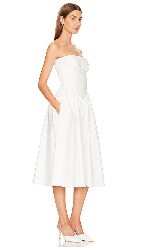 Strapless Holland Dress in . - size M (also in L) - Amanda Uprichard - Modalova