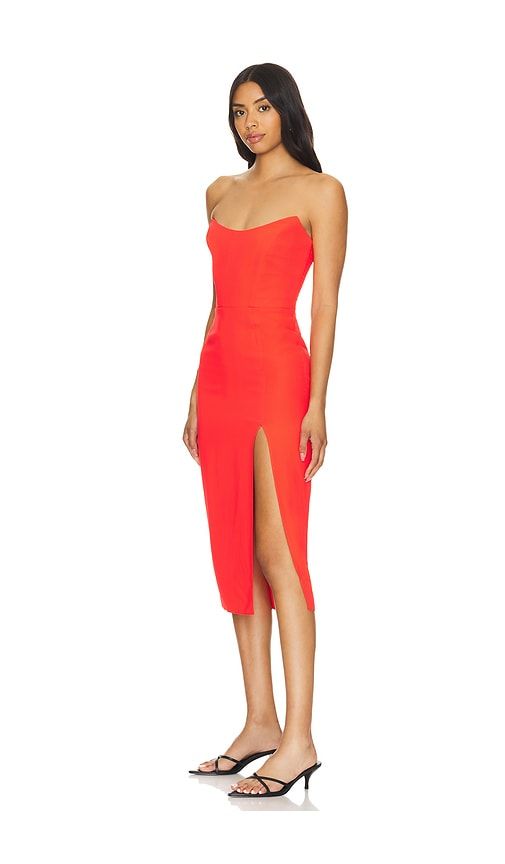 Chamberlain Dress in Red. - size L (also in S) - Amanda Uprichard - Modalova