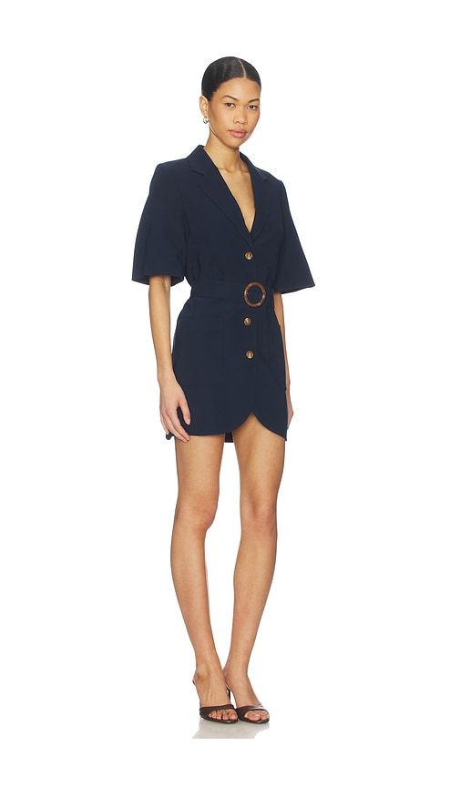 Blake Dress in Navy. - size M (also in S, XS) - Amanda Uprichard - Modalova
