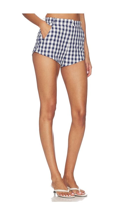 Cara Shorts in Navy. - size M (also in S, XL, XS) - Amanda Uprichard - Modalova