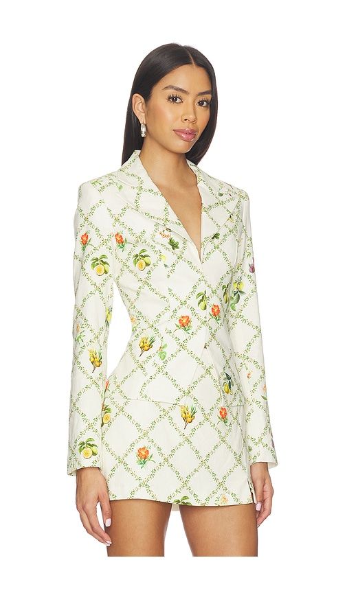 Alana Jacket in Beige. - size S (also in XS) - Amanda Uprichard - Modalova