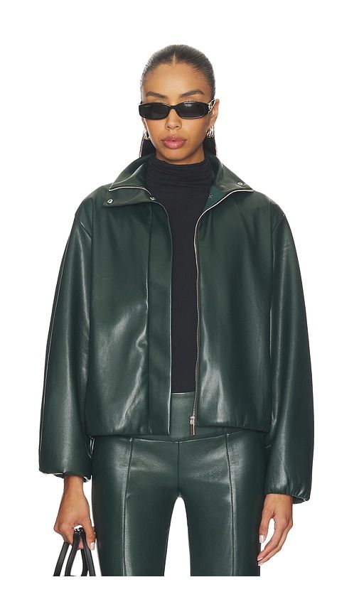 Duke Bomber Jacket in Dark Green. - size L (also in M, S, XL, XS) - Amanda Uprichard - Modalova