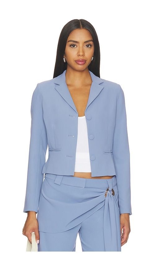 Christano Jacket in Blue. - size L (also in M, S, XL, XS) - Amanda Uprichard - Modalova