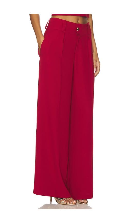 Noho Pants in Red. - size M (also in S) - Amanda Uprichard - Modalova