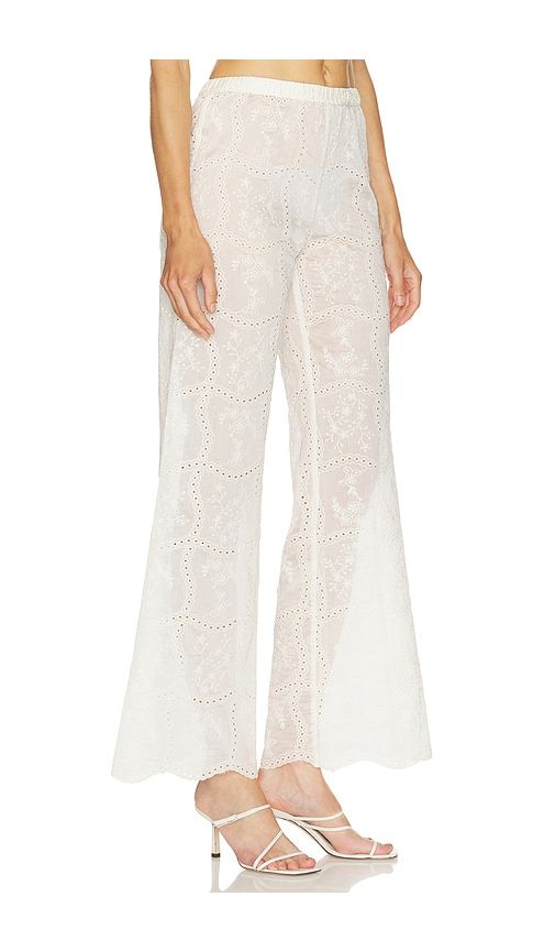 Mariko Pants in Ivory. - size L (also in M, S, XL, XS) - Amanda Uprichard - Modalova