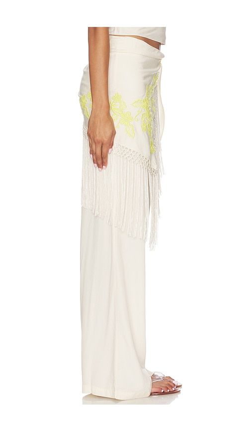 Calandra Pants in Neutral. - size L (also in M, S, XS) - Amanda Uprichard - Modalova