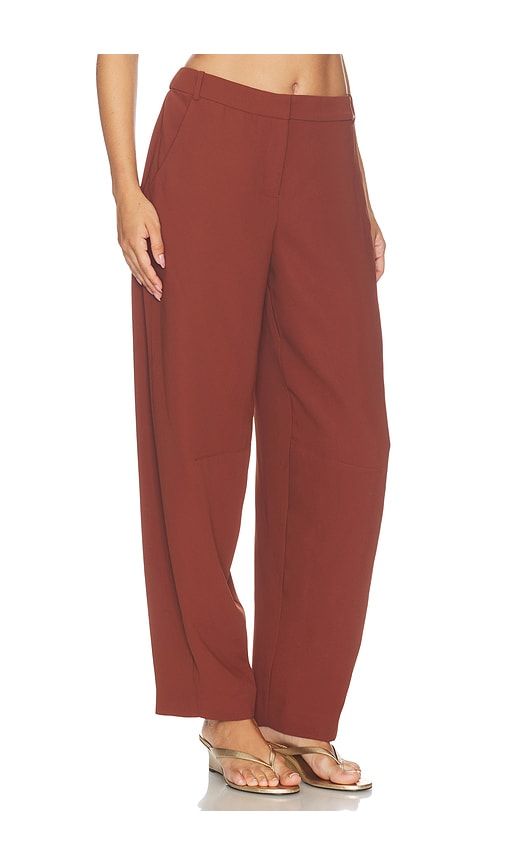 Bernice Pants in Brown. - size L (also in M, S, XL, XS) - Amanda Uprichard - Modalova