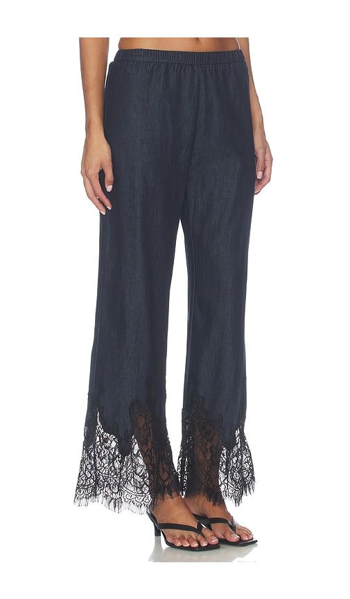 Romilly Pants in Navy. - size M (also in S, XL, XS) - Amanda Uprichard - Modalova