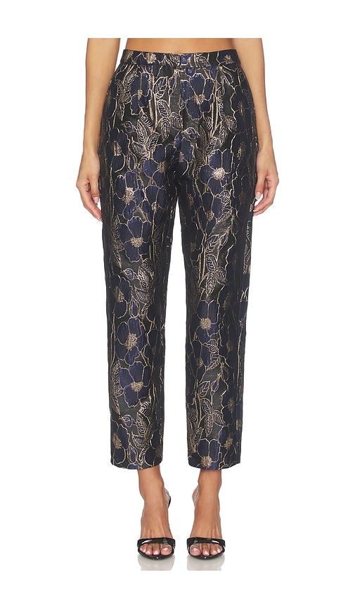 Audrey Pant in Navy. - size L (also in M, S, XL, XS) - Amanda Uprichard - Modalova