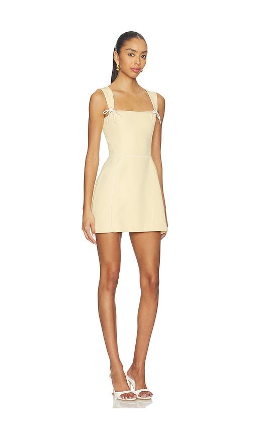 Baylee Romper in Lemon. - size L (also in M, S, XL, XS) - Amanda Uprichard - Modalova