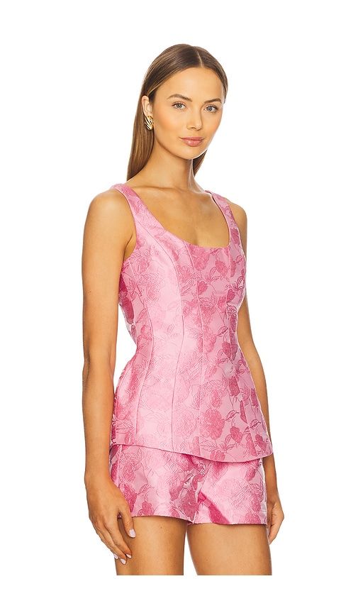 Empire Top in Rose. - size L (also in M, S, XS) - Amanda Uprichard - Modalova