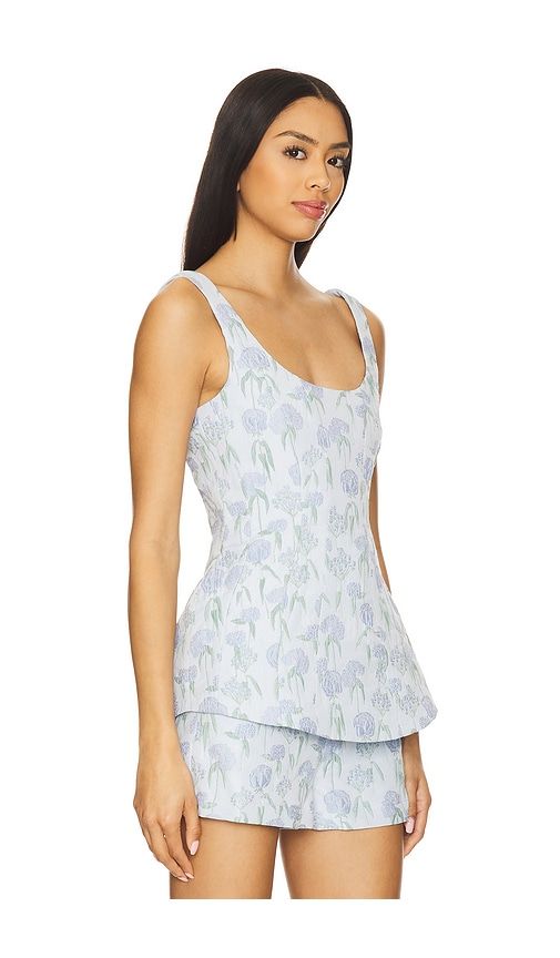 Empire Top in Baby Blue. - size M (also in S, XS) - Amanda Uprichard - Modalova