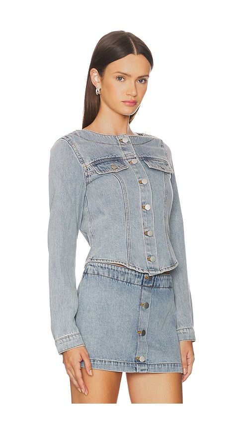 Scorpio Longsleeve Top in Blue. - size S (also in XS) - Amanda Uprichard - Modalova
