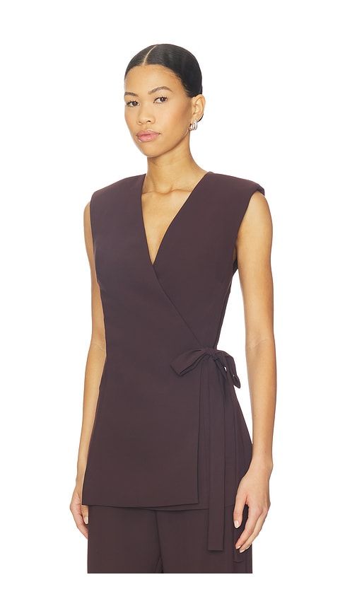 Halcyon Vest in Brown. - size S (also in XS, M, XL) - Amanda Uprichard - Modalova