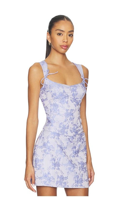Candice Top in Lavender. - size L (also in M, S, XS) - Amanda Uprichard - Modalova