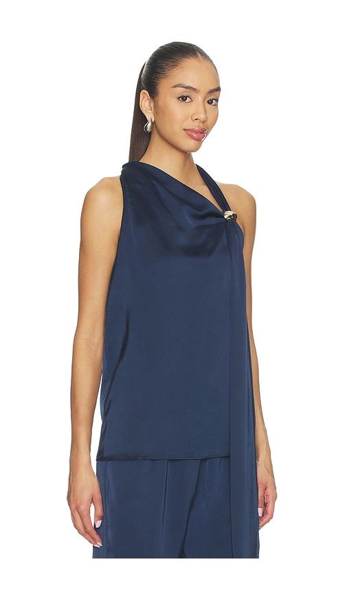 Sonya Top in Navy. - size S (also in XS) - Amanda Uprichard - Modalova