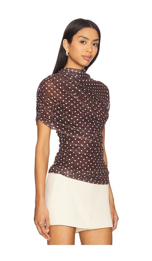 X REVOLVE Evianna Top in Brown. - size S (also in XL, XS) - Amanda Uprichard - Modalova