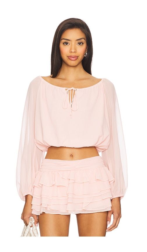 Dallas Top in Pink. - size S (also in XS, M, L) - Amanda Uprichard - Modalova