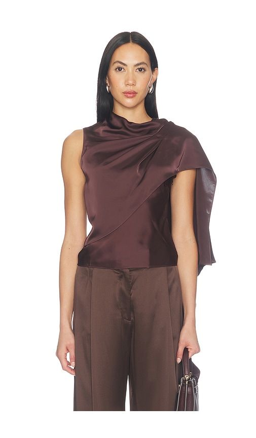 Artemis Top in Brown. - size S (also in XS, M, L, XL) - Amanda Uprichard - Modalova