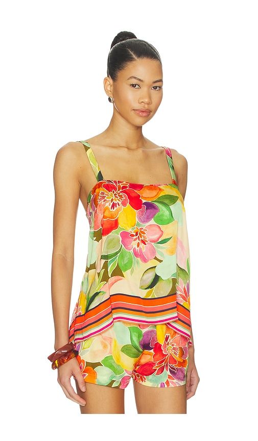 Keyshia Top in Green,Red. - size S (also in XS, M, L) - Amanda Uprichard - Modalova