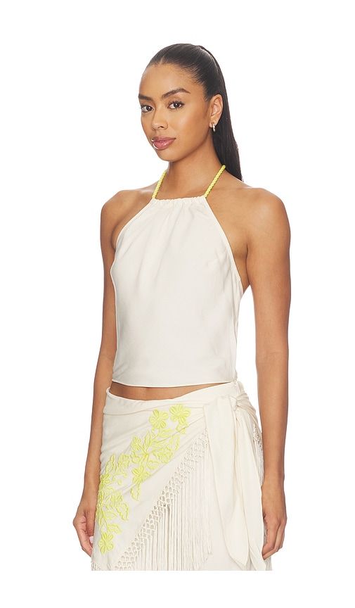 X REVOLVE Eirlys Top in Neutral. - size S (also in XS) - Amanda Uprichard - Modalova