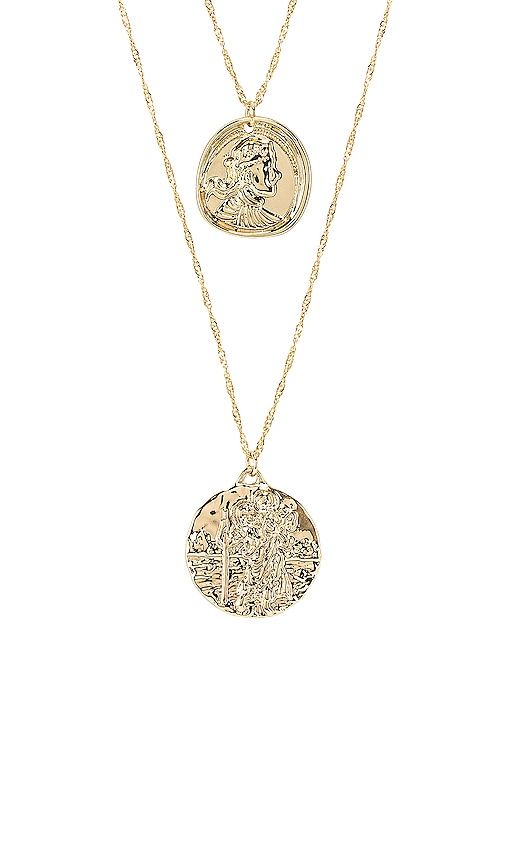 X REVOLVE Athens Necklace in Metallic - Amber Sceats - Modalova