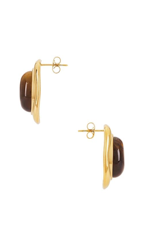 Miles Earrings in Metallic - Amber Sceats - Modalova