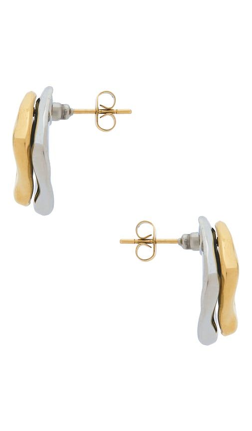 Zylan Stud Earrings in Metallic ,Metallic - Amber Sceats - Modalova