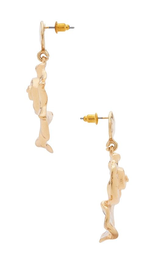 Thames Earrings in Metallic - Amber Sceats - Modalova