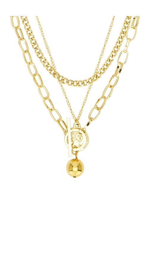 Villosa Necklace in Metallic - Amber Sceats - Modalova