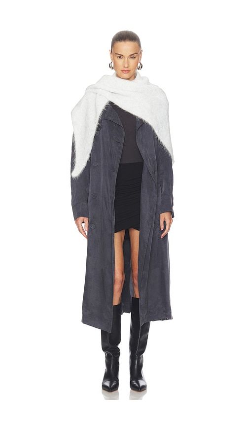 Niby Scarf in Grey - American Vintage - Modalova
