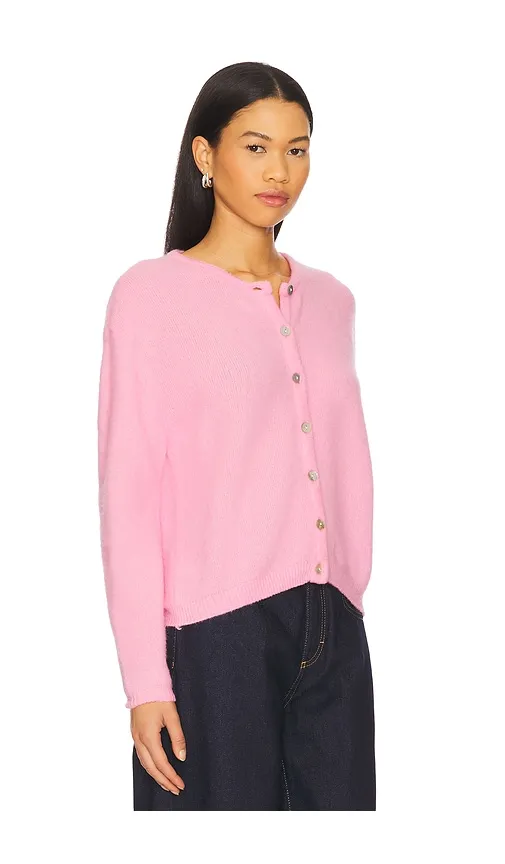 Vitow Cardigan in Pink. - size L (also in M, S) - American Vintage - Modalova