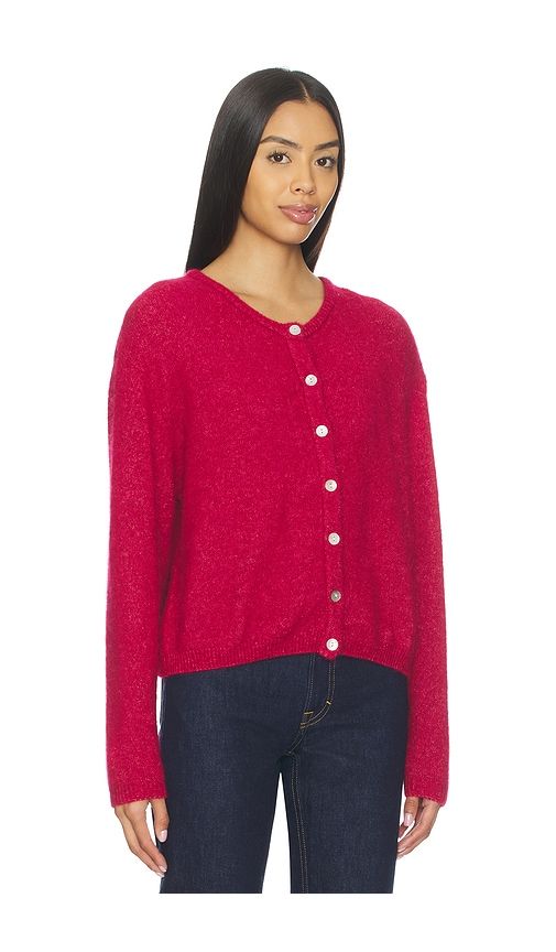 Vito Cardigan in Red. - size L (also in M, S) - American Vintage - Modalova