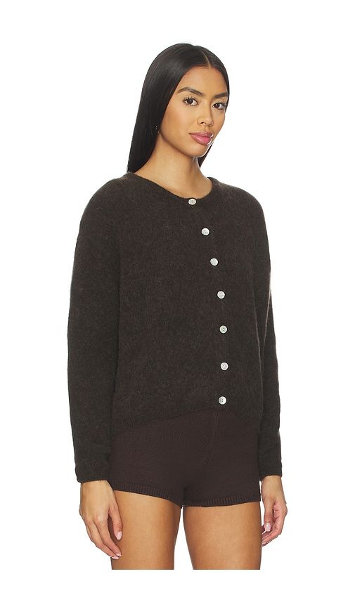 Vitow Cardigan in Brown. - size L (also in S) - American Vintage - Modalova