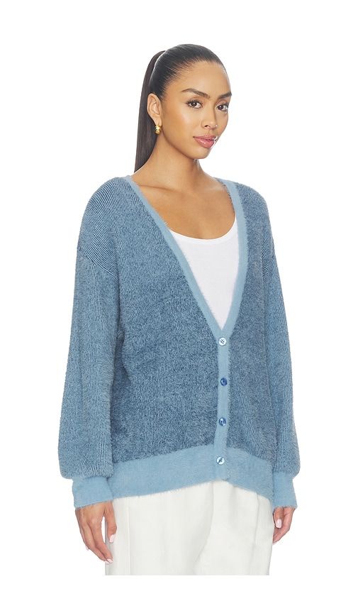 Sapowood Cardigan in Blue. - size M-L (also in XS-S) - American Vintage - Modalova