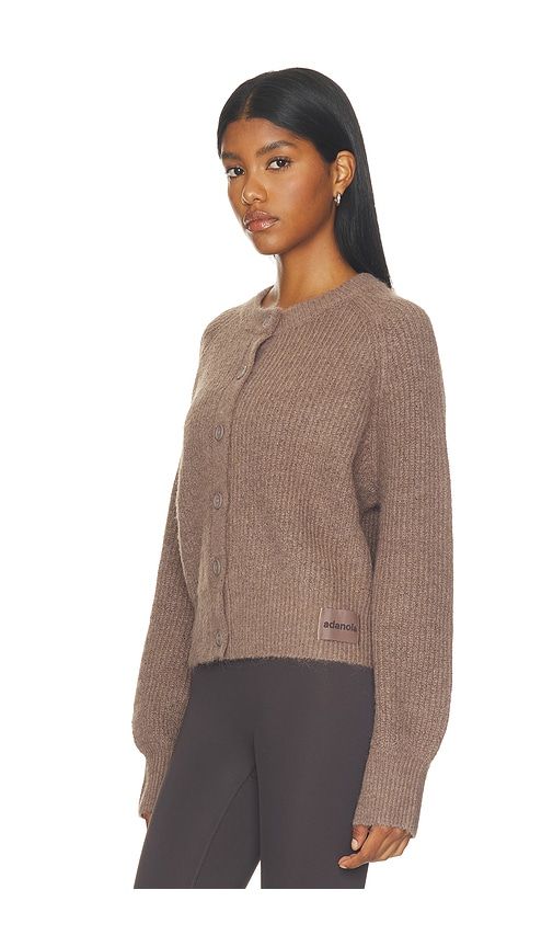 Button Up Cardigan in Brown. - size L (also in M, S, XL, XS) - Adanola - Modalova