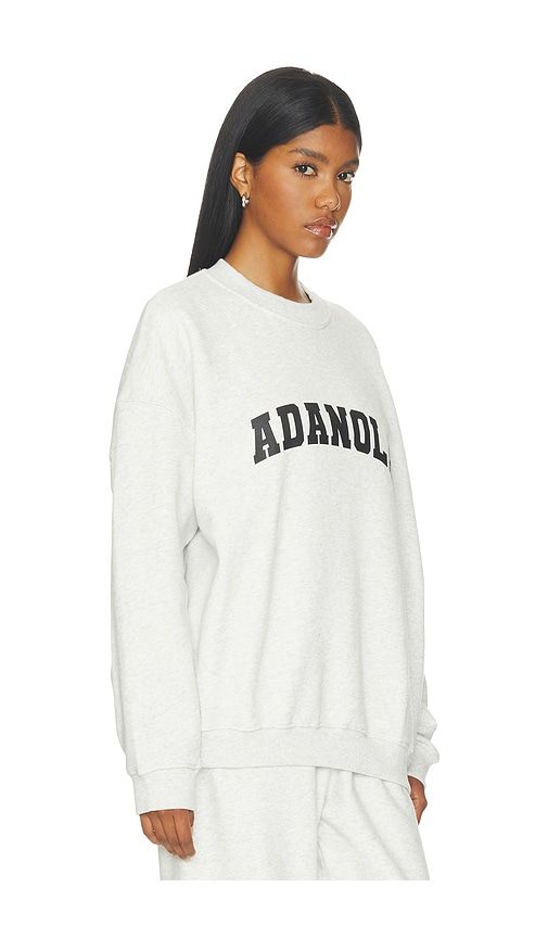 Varsity Oversized Sweatshirt in Grey. - size S (also in M) - Adanola - Modalova