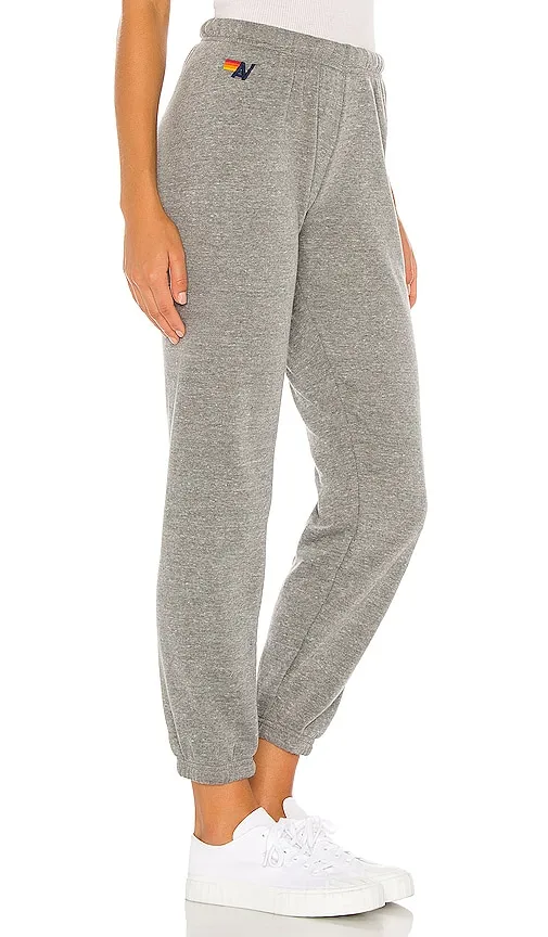 Stripe Sweatpants in Grey. - size S (also in M, XL, XS) - Aviator Nation - Modalova