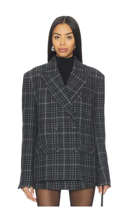 Valentina Blazer in Charcoal. - size M (also in XXS) - Aniye By - Modalova