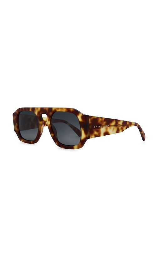 Preston Sunglasses in Brown - ANINE BING - Modalova