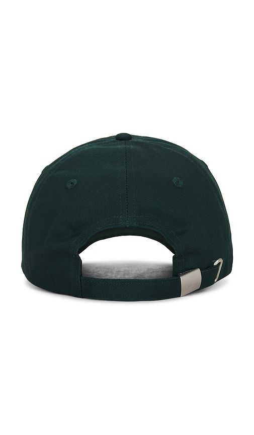 Jeremy Baseball Cap Collegiate in Dark Green - ANINE BING - Modalova