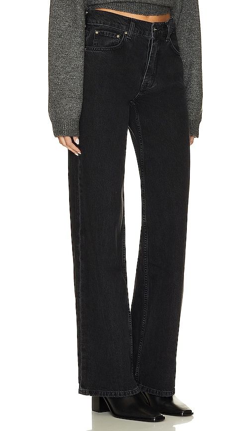 Hugh Jeans in Black. - size 23 (also in 24, 25, 26, 27, 28, 29, 30, 31) - ANINE BING - Modalova
