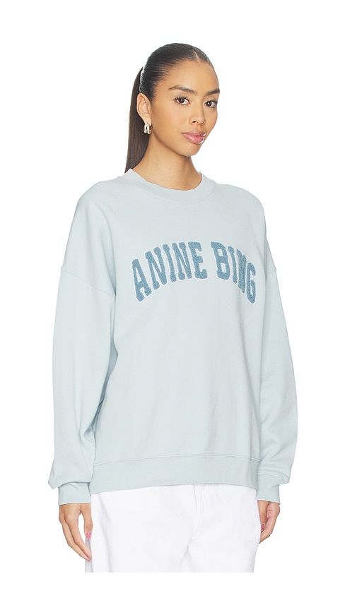 Miles Sweatshirt in Baby Blue. - size M (also in S) - ANINE BING - Modalova